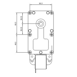 Pelletmotor Mellor FB1365, Dielle